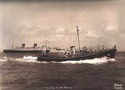 Susan Ashley in the Solent