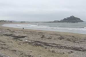 Marazion Beach to east